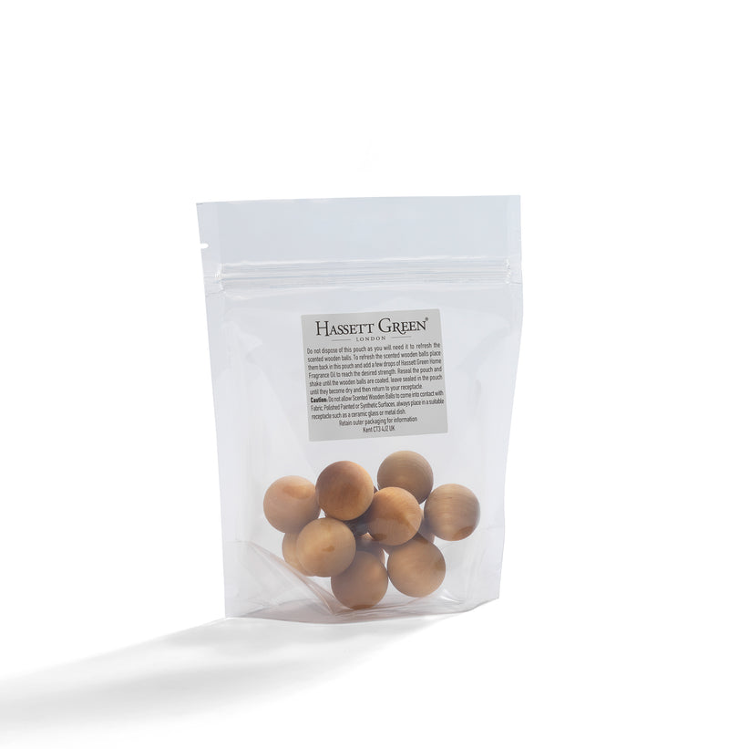 Exotica - Scented Wooden Balls Pack of 12